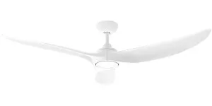 Hunter Pacific Evolve 60" EC/DC Ceiling Fan with LED Light Kit and Remote White by Hunter Pacific, a Ceiling Fans for sale on Style Sourcebook