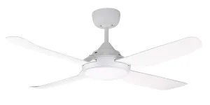 Ventair Spinika 52" Indoor/Outdoor Ceiling Fan White by Ventair, a Ceiling Fans for sale on Style Sourcebook
