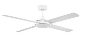 Fanco 52" Smart Eco Silent Deluxe ABS DC Ceiling Fan With Remote White by Fanco, a Ceiling Fans for sale on Style Sourcebook