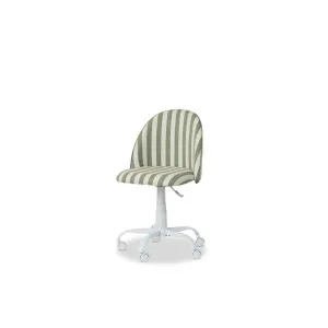 Nolan Office Chair - Green Stripe - Mocka by Mocka., a Chairs for sale on Style Sourcebook