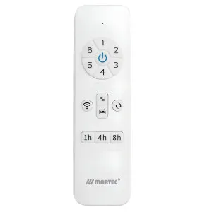 Martec Newport 56" DC Smart Ceiling Fan with WiFi Remote Black by Martec, a Ceiling Fans for sale on Style Sourcebook