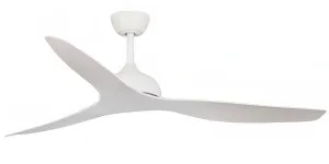 Claro Whisper 58" DC Ceiling Fan with Remote White by Claro, a Ceiling Fans for sale on Style Sourcebook