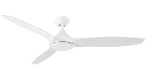 Martec Newport 56" DC Smart Ceiling Fan with LED Light & WiFi Remote White by Martec, a Ceiling Fans for sale on Style Sourcebook
