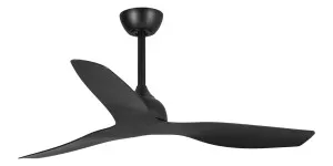 Claro Whisper 48" DC Ceiling Fan with Remote Black by Claro, a Ceiling Fans for sale on Style Sourcebook