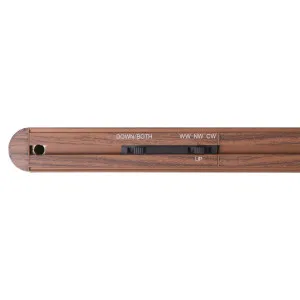 Eglo Climene 3 Extended Tricolour LED Linear Pendant Walnut by Eglo, a Pendant Lighting for sale on Style Sourcebook