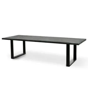 Ex Display - Craig Reclaimed Wood 2.8m Dining Table - Black by Interior Secrets - AfterPay Available by Interior Secrets, a Dining Tables for sale on Style Sourcebook