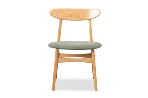 Oskar Dining Chair, Green, by Lounge Lovers by Lounge Lovers, a Dining Chairs for sale on Style Sourcebook