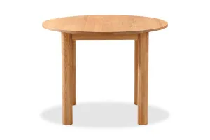 Ollie Round Dining Table, Oak, by Lounge Lovers by Lounge Lovers, a Dining Tables for sale on Style Sourcebook