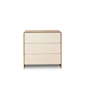 Owen Three Drawer - Pecan/Beige - Mocka by Mocka., a Dressers & Chests of Drawers for sale on Style Sourcebook