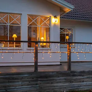 Eglo Warm White LED Icicle Fairy Lights for Indoor/Outdoor Decoration 12m by Eglo, a LED Lighting for sale on Style Sourcebook