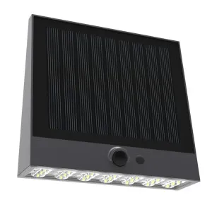 Star 8 Solar Motion Sensor Outdoor Downward LED Wall Security Light Black by Star8 Green, a LED Lighting for sale on Style Sourcebook