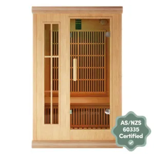 Hirsi 2 Person Carbon Fibre Infrared Home Sauna by Luxo Saunas, a Saunas for sale on Style Sourcebook