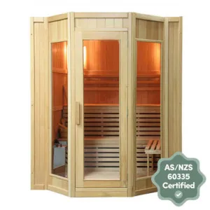 Kivi 6 Person Traditional Finnish Home Sauna by Luxo Saunas, a Saunas for sale on Style Sourcebook