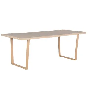 Oregon 200cm Industrial Dining Table - Natural by Luxo, a Saunas for sale on Style Sourcebook
