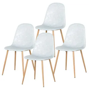 Florida PU Leather Dining Chairs (Set of 4) by Luxo, a Saunas for sale on Style Sourcebook