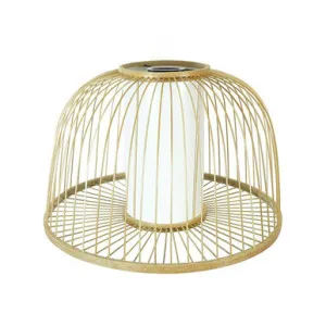 Hayley 40cm Bamboo Lamp Shade by Luxo Home Decor, a Saunas for sale on Style Sourcebook