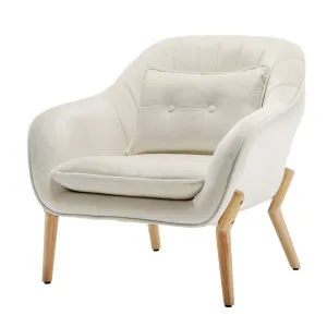 Ellen Velvet Armchair with Cushion by Luxo, a Saunas for sale on Style Sourcebook