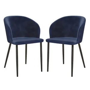 Chase Velvet Dining Chair (Set of 2) by Luxo, a Saunas for sale on Style Sourcebook