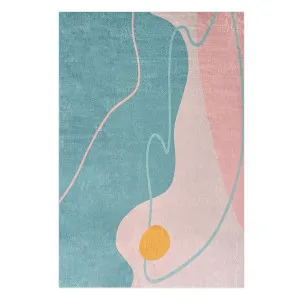 Narsen Modern Abstract Kids Floor Rug by Luxo Home Decor, a Saunas for sale on Style Sourcebook