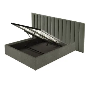 Aquila Headboard & Fabia Bed Base Package - Green by Luxo, a Saunas for sale on Style Sourcebook