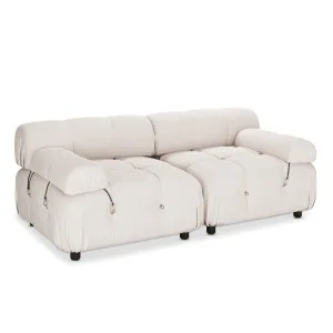 Keila 2 Seater Modular Tufted Velvet Sofa Set by Luxo, a Saunas for sale on Style Sourcebook