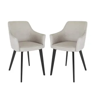 Ella Velvet Dining Chair (Set of 2) by Luxo, a Dining Chairs for sale on Style Sourcebook
