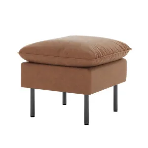 Cassian PU Leather Ottoman by Luxo, a Saunas for sale on Style Sourcebook