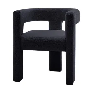 Utah Boucle Upholstered Accent Chair by Luxo, a Saunas for sale on Style Sourcebook