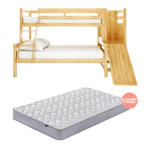 Harel Slide Bunk Bed with Vesta Mattress by Luxo, a Saunas for sale on Style Sourcebook