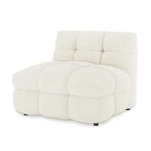 Norah Boucle Single Seater Sofa by Luxo, a Saunas for sale on Style Sourcebook