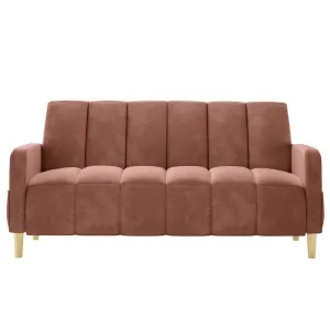 Anica 3 Seater Velvet Sofa Bed by Luxo, a Saunas for sale on Style Sourcebook