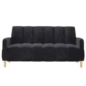 Anica 3 Seater Velvet Sofa Bed by Luxo, a Saunas for sale on Style Sourcebook