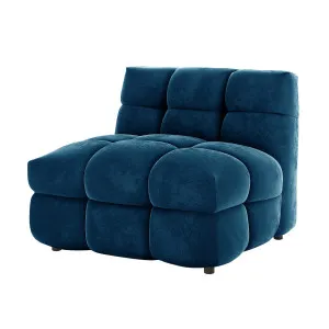 Norah Velvet Single Seater Sofa by Luxo, a Saunas for sale on Style Sourcebook