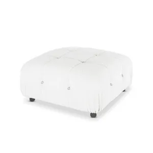 Keila Modular Tufted Boucle Ottoman by Luxo, a Saunas for sale on Style Sourcebook