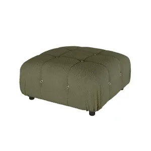 Keila Modular Tufted Boucle Ottoman by Luxo, a Saunas for sale on Style Sourcebook