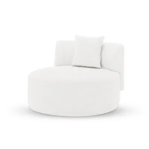 Lyana Single Seater Bouclé Sofa by Luxo, a Saunas for sale on Style Sourcebook