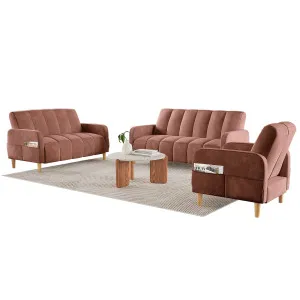 Anica Velvet Sofa Bed Living Room Package by Luxo, a Saunas for sale on Style Sourcebook