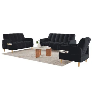 Anica Velvet Sofa Bed Living Room Package by Luxo, a Saunas for sale on Style Sourcebook