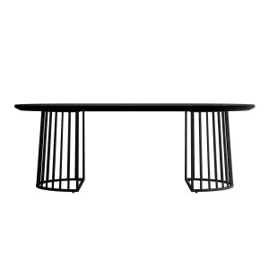 Devon 220cm Oval Industrial Dining Table by Luxo, a Saunas for sale on Style Sourcebook