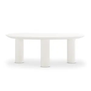 Sallie Cashew Coffee Table with Pillar Legs by Luxo, a Saunas for sale on Style Sourcebook