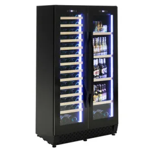 VinoVault Dual Zone 365L Wine Fridge with Can Storage by Luxo, a Saunas for sale on Style Sourcebook