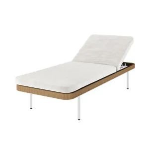 Culion Wicker Outdoor Sun Lounger with Cushion by Luxo Outdoors, a Outdoor Sunbeds & Daybeds for sale on Style Sourcebook