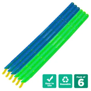 6pcs Sealing Sticks Reusable Clips Bag Sealer - Green & Blue by Luxo, a Saunas for sale on Style Sourcebook
