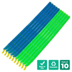 10pcs Sealing Sticks Reusable Clips Bag Sealer- Green & Blue by Luxo, a Saunas for sale on Style Sourcebook