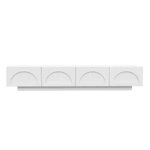Archen 200cm Entertainment Unit with Drawers - White by Luxo, a Saunas for sale on Style Sourcebook