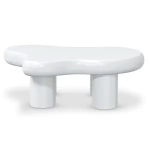 Blissey 90cm Cloud Coffee Table - White by Luxo, a Saunas for sale on Style Sourcebook