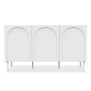Archen 140cm Sideboard Buffet Table with Cabinet - White by Luxo, a Saunas for sale on Style Sourcebook