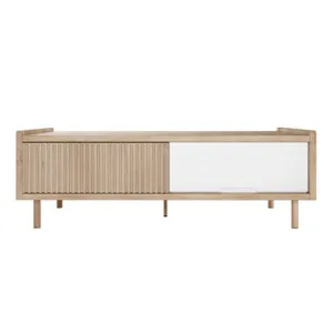 Hayden 130cm Coffee Table with Storage - Natural by Luxo, a Saunas for sale on Style Sourcebook