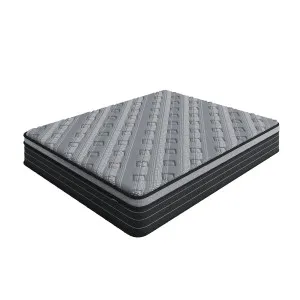 Phoebe 33cm Euro Pillow Top Pocket Spring Mattress by Luxo, a Saunas for sale on Style Sourcebook