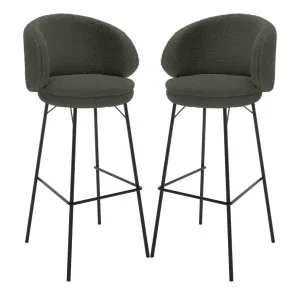 Belize Boucle Bar Stools (Set of 2) by Luxo, a Saunas for sale on Style Sourcebook